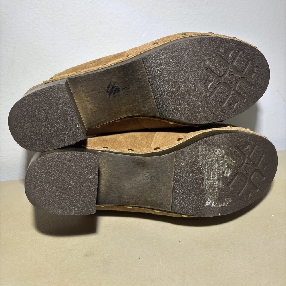 UGG Kassi Women's Mule Brown Suede 8 Slip On Clog Studded Comfort Boho Shoes New - Picture 7 of 7